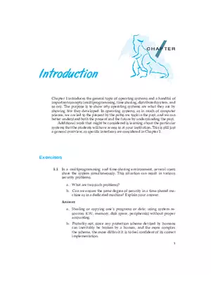 Chapter 1 Introduction