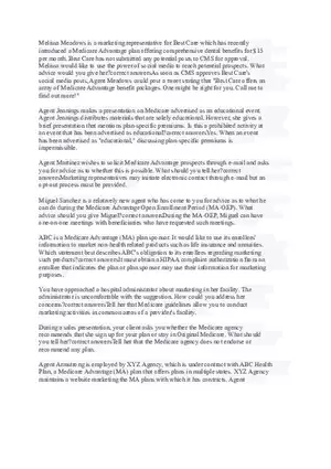 AHIP Final Exam Answers Part 2