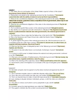 Goverment Lessons 1-2-3