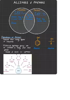 Alcohols and Phenols