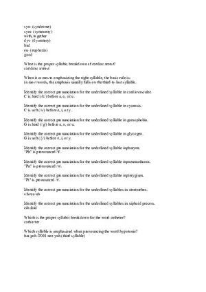 Med Term Answers Part 2