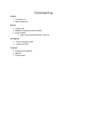 Coronavirus