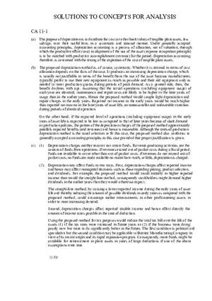 Chapter 11 Solutions to Concepts for Analysis