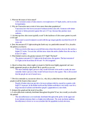 The Evolution of Human Skin Color