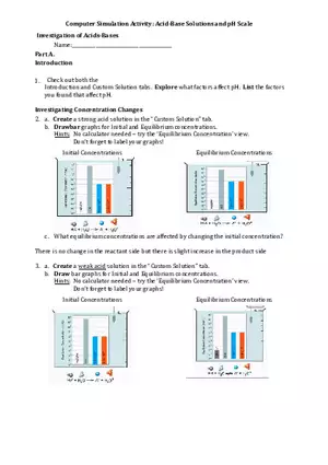 Acid-Base Solutions and pH ScaleInvestigation of Acids-Bases