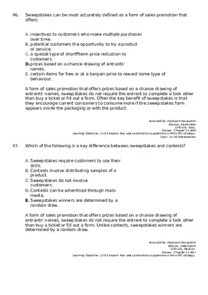 Marketing Chapter 15 Key Part 4