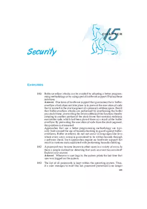 Chapter 15 Security