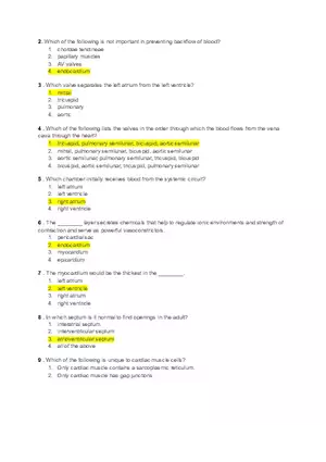 Which of the Following is not Important in Preventing Backflow of Blood