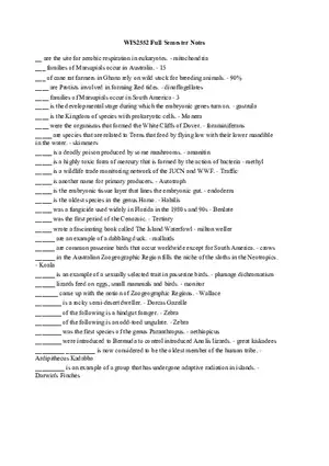 Biology Full Semester Part 1