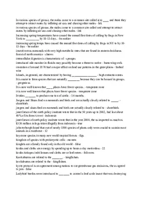 Biology Full Semester Part 3