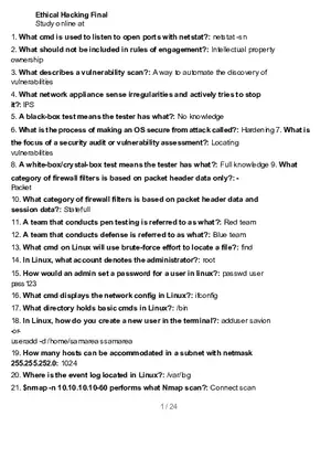 Ethical Hacking Final 2