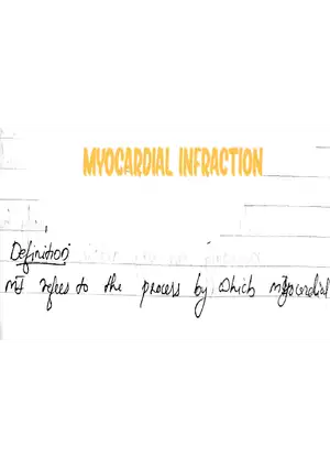 Myocardial Infraction