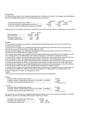 Ch2, Job-Order Costing Calculating Unit Product Costs Part 19