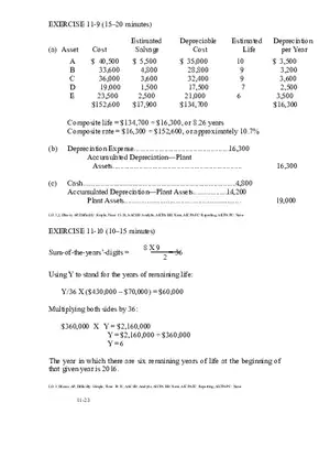 Chapter 11 Solutions to Brief Exercises Part 2