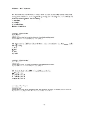 Chapter 06 Body Composition Part 3