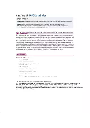 Case Study 29 COPD Exacerbation
