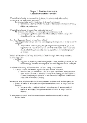 Chapter 2 Theories of Motivation