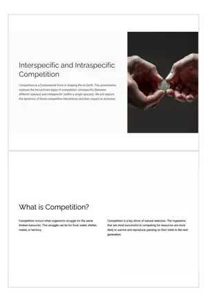 Interspecific and Intraspecific Competition