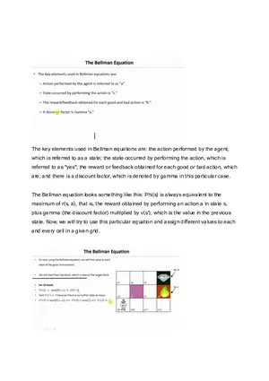 Bellman Equation