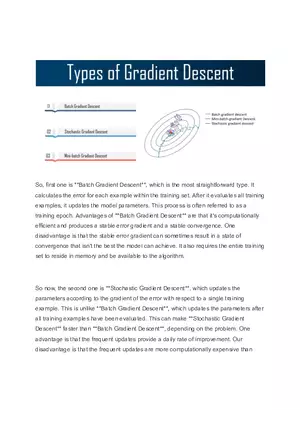 Types of Gradient Descent