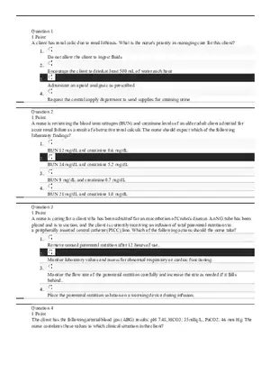 Professional Nursing Exam 1