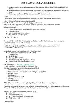 Assessment of Cardiovascular Function Part 3
