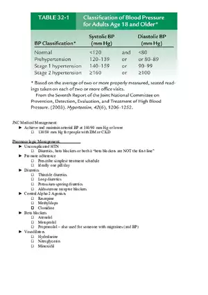 Assessment of Cardiovascular Function Part 2