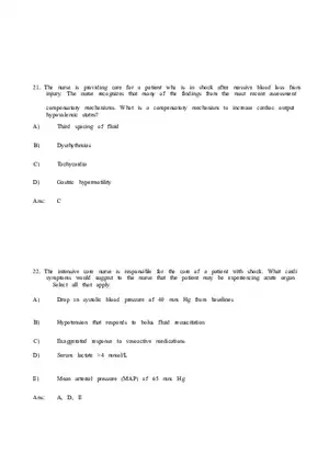 Shock and Multiple Organ Dysfunction Syndrome Part 2