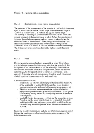 Palm Sens User Guide Chapter 2