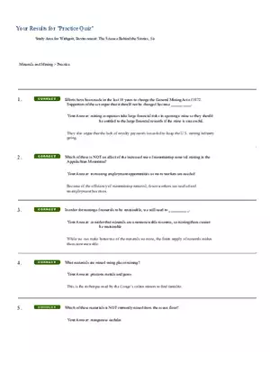 Environmental Science Chapter 23 Practice