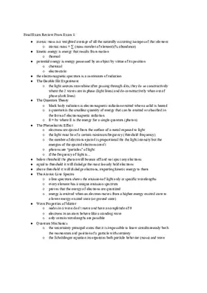 Atomic Mass is a Weighted Average Review