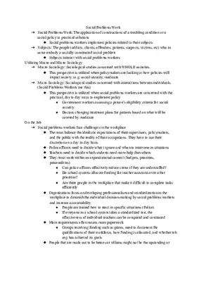 Chapter 8 Social Problems Work