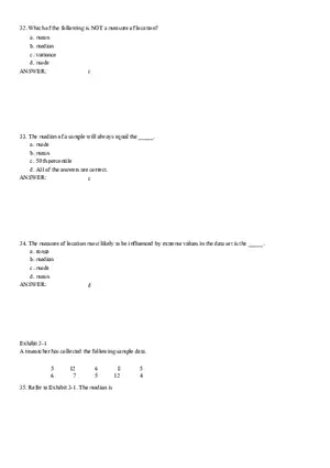 Descriptive Statistics - Numerical Measures Part 2
