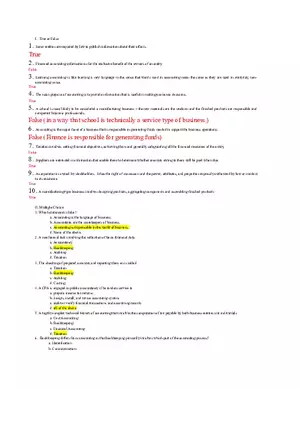 Introduction to Accounting and Types of Business