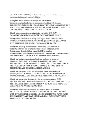 International Management Homework Sheet