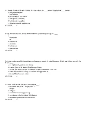 Structuralism Quiz 52-98 Answer Key