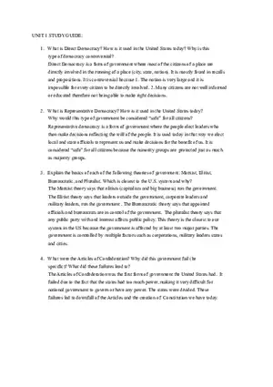 What is Direct Democracy Study Guide