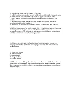 Business-to-Business Marketing Ch 5 (Part 2)