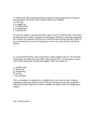 Business-to-Business Marketing Ch 5 (Part 6)