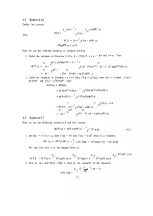 Solutions to Stochastic - Calculus for Finance Part 3