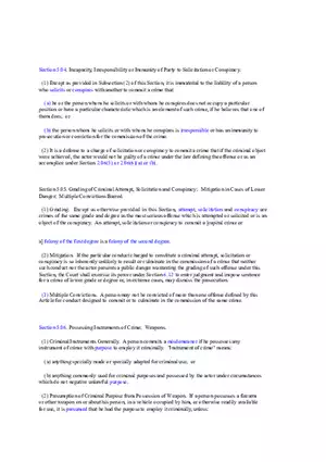 Full Model Penal Code - Part 4