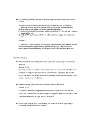 Woolfolk et al., Educational Psychology Answer Key Part 2