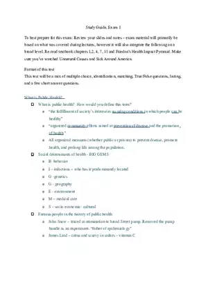What is Public Health