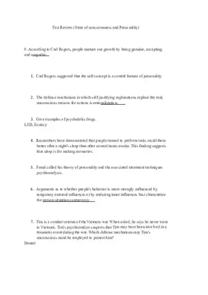 State of Сonsciousness and Personality