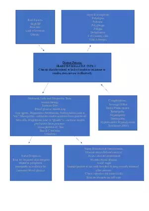 Concept Map Diabetes Mellitus Type 2
