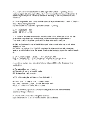 Introduction to Operations Management Answer Key Part 5