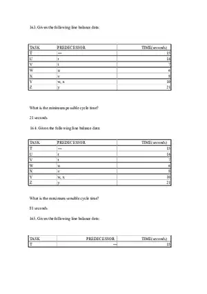 Introduction to Operations Management Answer Key Part 9
