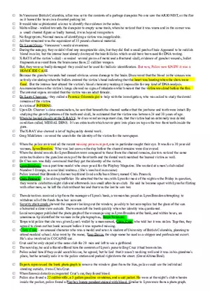 Breeden'S Murder Notes