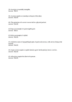 Designing and Managing Services 38-82 Answer Key