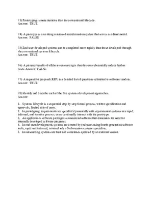 Management Information Systems - Managing the Digital Firm Answers Part 3